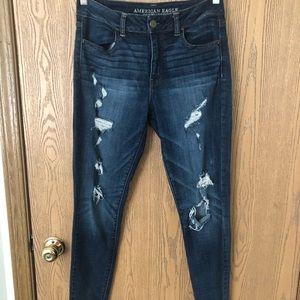 American Eagle Hi-rise jeggings